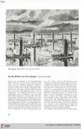 53: Zu den Bildern von Einar Berger