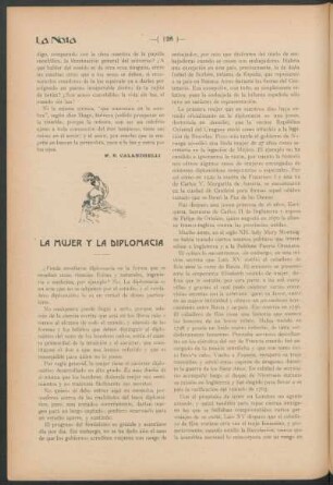 La mujer y la diplomacia