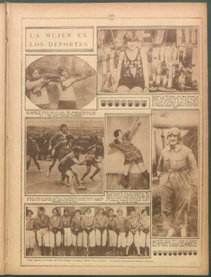 La mujer en los deportes