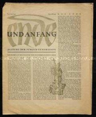 Politische Zeitschrift. 1. Jahrgang 1946/47
