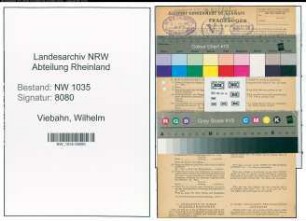 Entnazifizierung Wilhelm Viebahn , geb. 17.01.1893 (Maschinist)