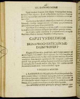 Caput Undecimum - Caput Decimum Septimum