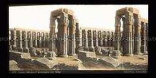 Säulenhof des Amenophos III., Luxor