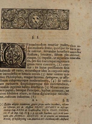 Dissertationem Moralem, De Non Commutando Sexus Habitu ... Praeside Martino Hassen ... Subjiciet M. Io. Gothofr. Lessingius, Camentio-Lusatus