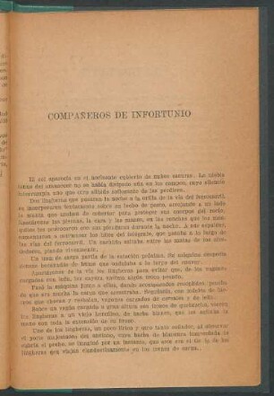 Compañeros de infortunio