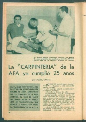 La "carpinteria" de la AFA ya cumplió 25 años