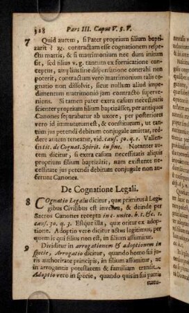 328-332, Sectio IV. De Cognatione Legali. ...