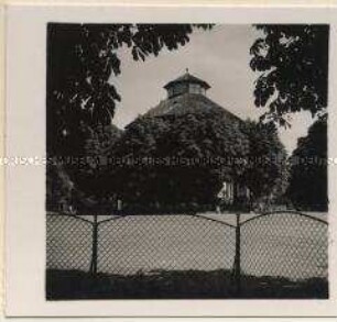 Wien, Lusthaus am Ende der Prater-Hauptallee