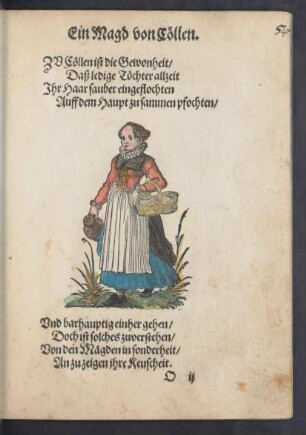 Ein Magd von Cöllen.