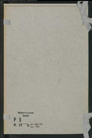 Zivilstandsregister der Juden für den Ort Lütgendortmund (G 1828, 1831; H 1831) (Gemeinde: Dortmund, Kreis Dortmund)