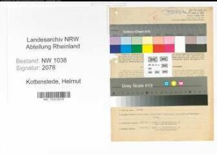 Entnazifizierung Helmut Kottenstede , geb. 28.05.1912 (Geschaeftsteilhaber)