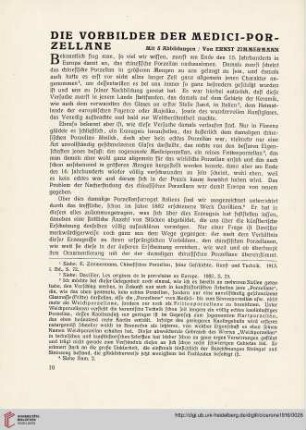 8: Die Vorbilder der Medici-Porzellane