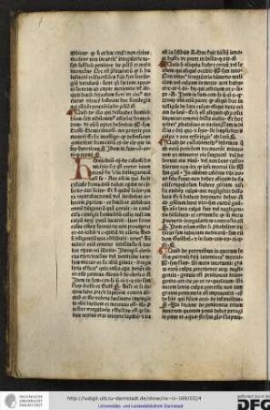 Homicidium iii, de casuali homodicio scilicet quod preter intentionem fit ubi distinguendum est sic aut enim is qui fecit casuale homicidium dabat operam rei illicite aut licite...