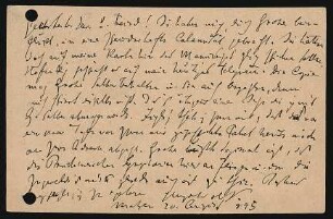 Brief an Musikverlag Karl Ferdinand Heckel : 20.04.1895