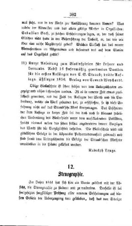 Stenographie