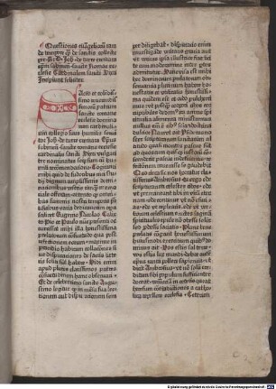 Quaestiones evangeliorum de tempore et de sanctis : mit Vorrede des Autors an das Kardinalskollegium. [1-2]