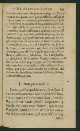 §. Item qui Reipubl. 2.