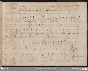 Recitativo: Fiero dolor mortale con simpatia d'amore