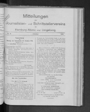 Nr. 6 Oktober 1915