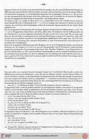 25. Numeralia