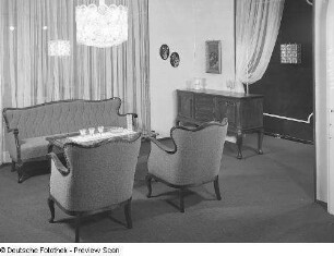 Stand der Möbelhersteller aus Rabenau