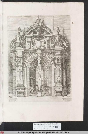 [Rundbogiges Zierportal. Band II.]