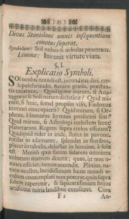 Divus Stanislaus omnes insequentium conatus superat