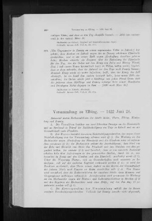 Versammlung zu Elbing. - 1424 Juni 24.