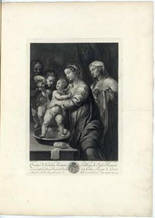 Die Madonna mit der Waschschüssel