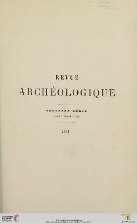 8: Revue archéologique