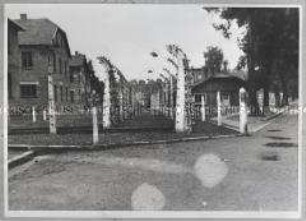 Ansicht des Konzentrationslagers Auschwitz-Birkenau