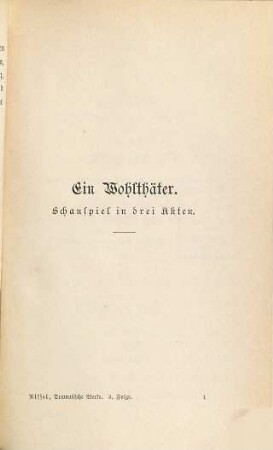 Ausgewählte dramatische Werke, 3