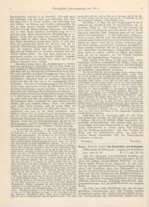 8-9 [Rezension] Bauer, Adolf, Vom Griechentum zum Christentum