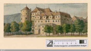[Stuttgart, Altes Schloß von Osten]