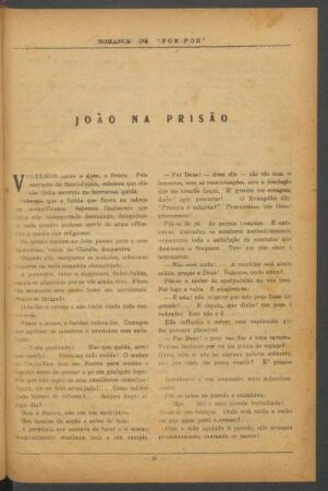 João na prisão