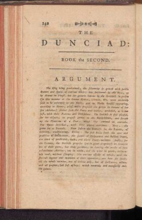 Book the Second, Argument
