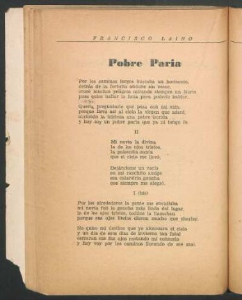Pobre paria