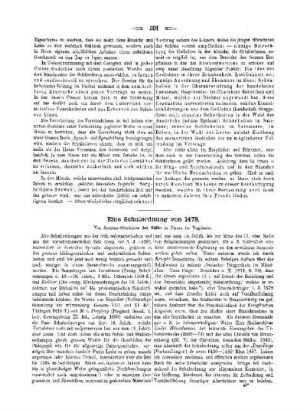 Eine Schulordnung von 1478