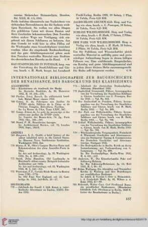 Internationale Bibliographie zur Baugeschichte