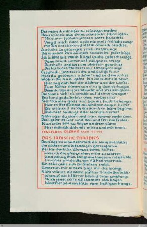 Das irdische Paradies