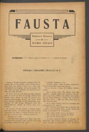 Fausta : Romance heróico