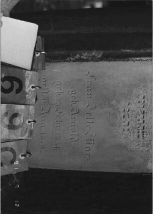 Grabstein 69 [Hahn S. 66f. Grab-Nr. 1541]: Grabstein 69C [Hahn S. 66f. Grab-Nr. 1541]
