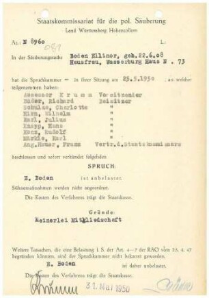 Boden, Ellinor
