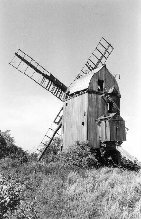 Klein Wanzleben-Remkersleben. Mühle Lauenroth, Bockmühle (1980 eingestürzt)