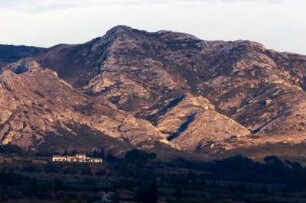 Frankreich. Provence. Bouches du Rhone. Les Alpilles. Im Abendlicht
