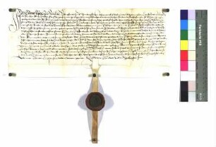 Enderis Fischer zu Neuler bekannt, dass er von Schenk Christof die obengenannten Lehen erhalten hat.
