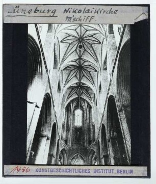 Lüneburg, St. Nicolai : Innenansicht, Gewölbe