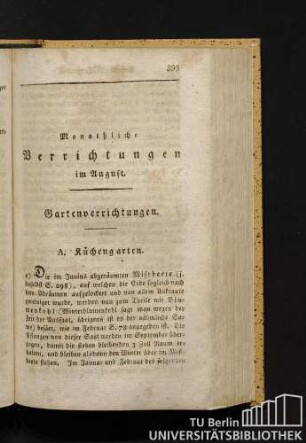 A. Küchengarten.