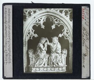 Köln, Dom,Köln, Dom, Gotischer Hochaltar : Marienkrönung