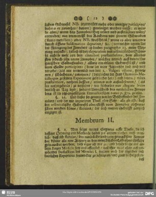 Membrum II